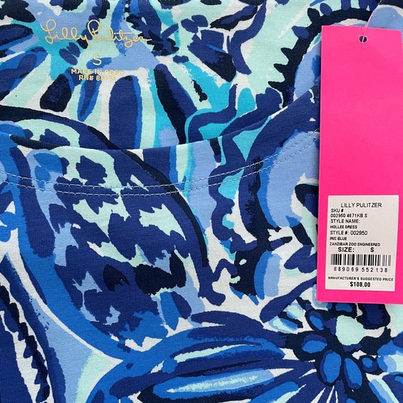 NWT Lilly Pulitzer Hollee Dress with Keyhole Back - Picture 4 of 9